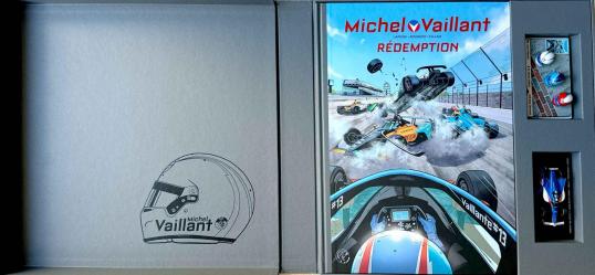 Coffret de luxe michel vaillant visuel interieur