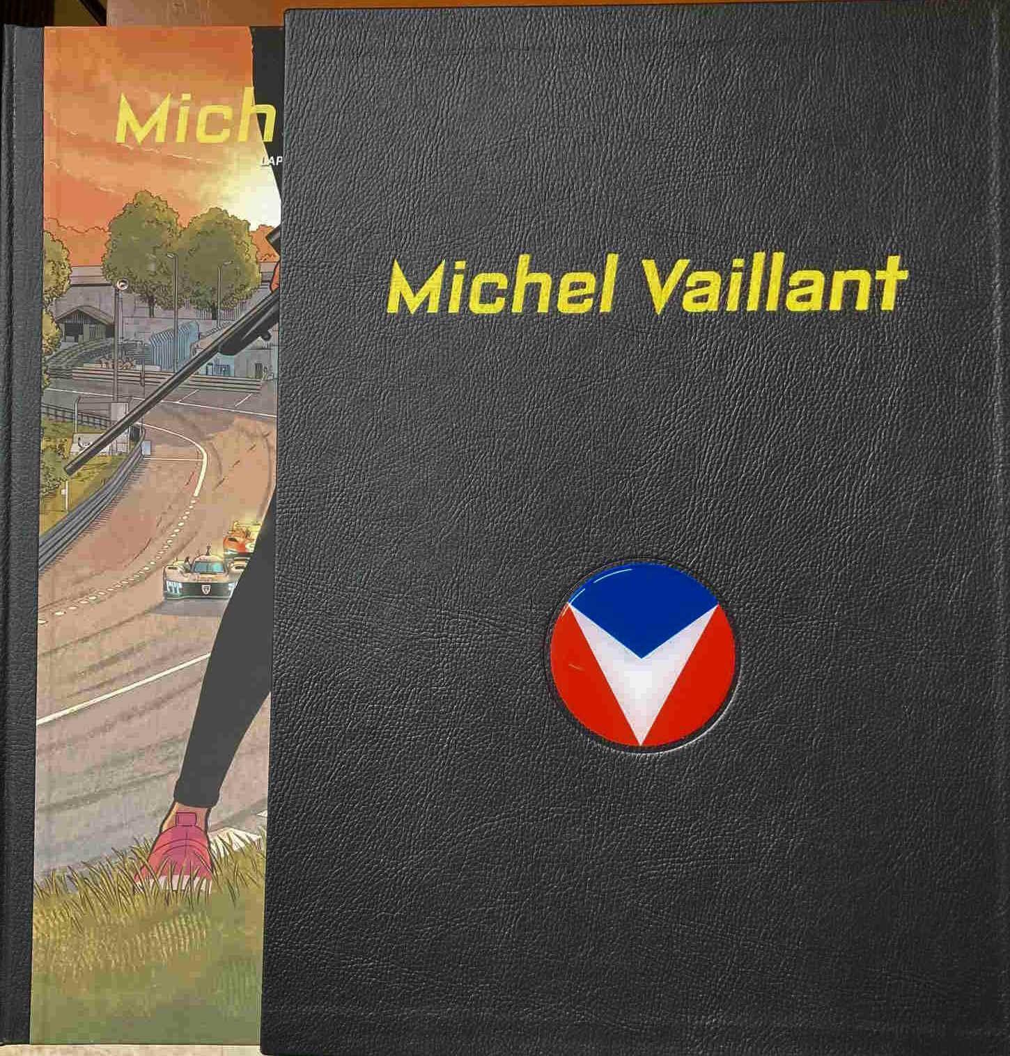Etui et album michel vaillant la cible