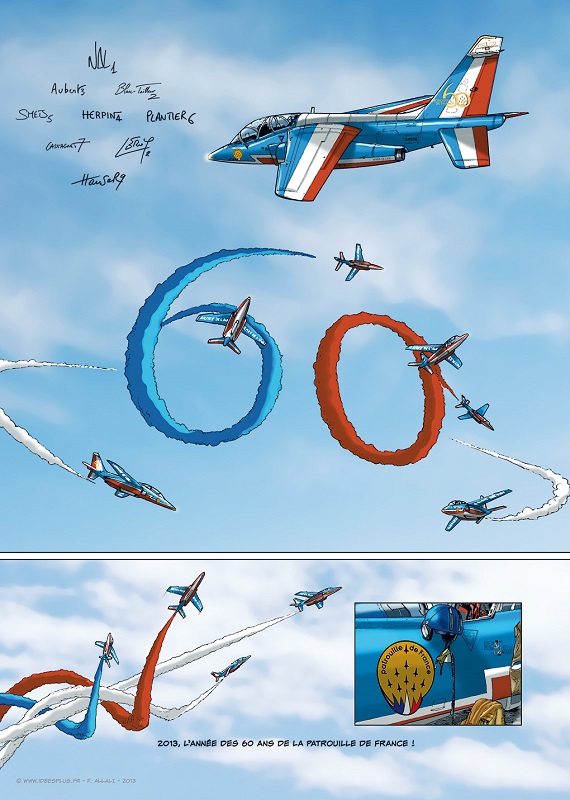 Patrouille de france les 60 ans l apogee